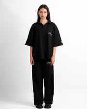 SIGNATURE POLO SET - Black