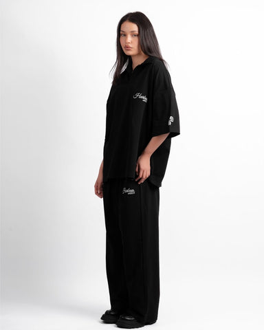 SIGNATURE POLO SET - Black