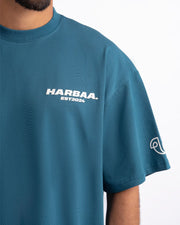 Edge Oversized T-Shirt - Steel Blue
