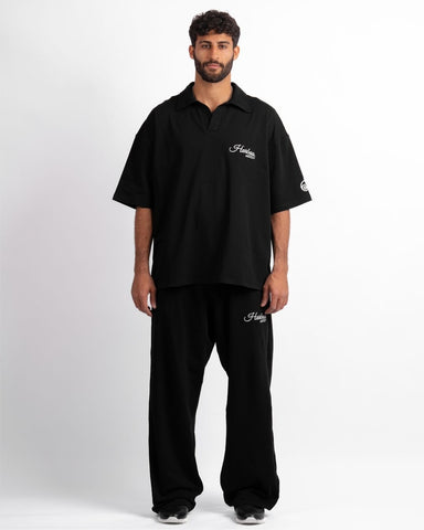 SIGNATURE POLO SET - Black
