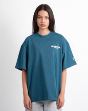 Edge Oversized T-Shirt - Steel Blue