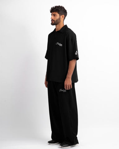 SIGNATURE POLO SET - Black