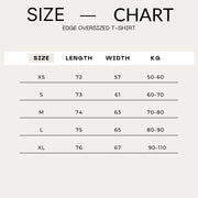 Edge Oversized T-Shirt - Steel Blue