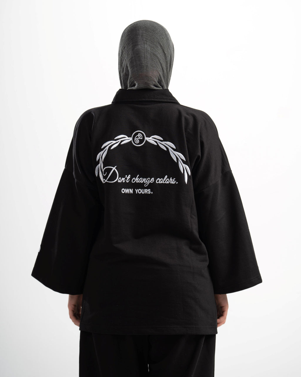 Light Weight Polo Long Sleeve - Black