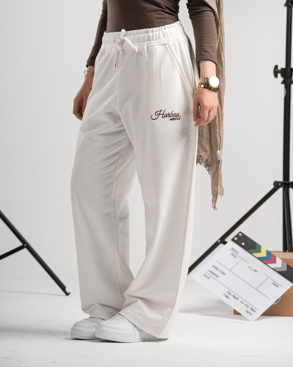 Signature Pants - White