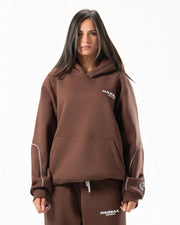 THE ROBBY Hoodie Hideout Brown