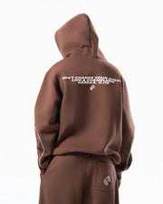 THE ROBBY Hoodie Hideout Brown