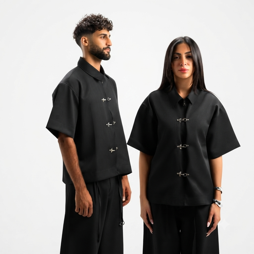 Black Japanese Shirt