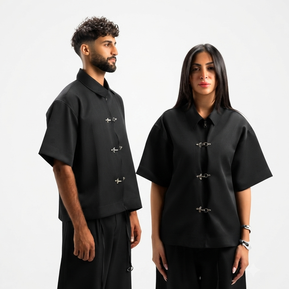 Black Japanese Shirt