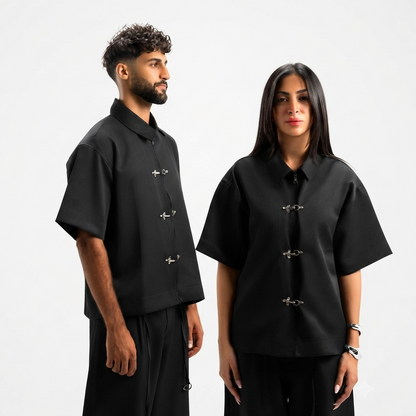 Black Japanese Shirt