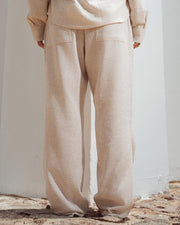 Yalın linen pants - Sand Beige